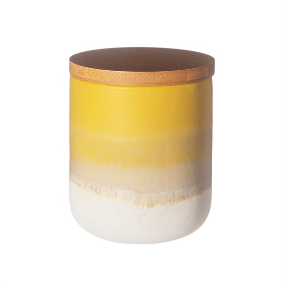 Mojave Glaze Yellow Canister