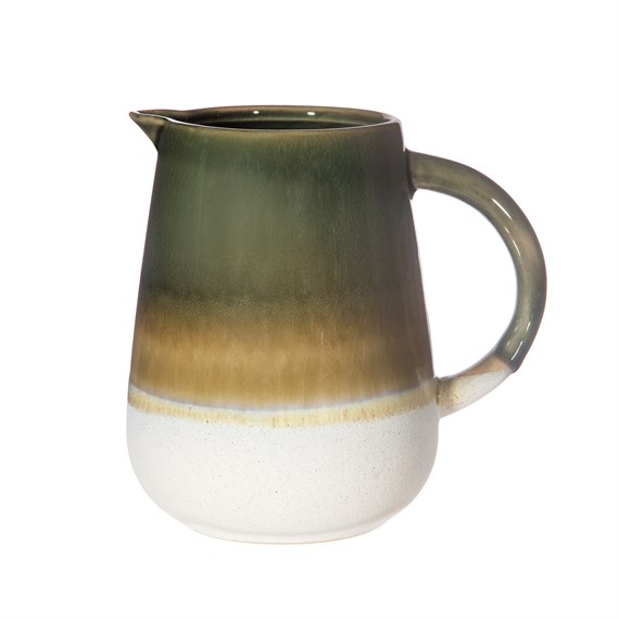 Mojave Glaze Green Jug