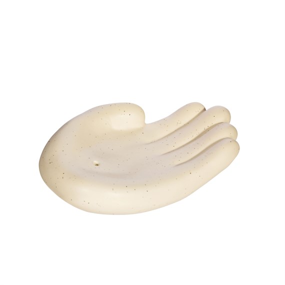 Hand Incense Holder White