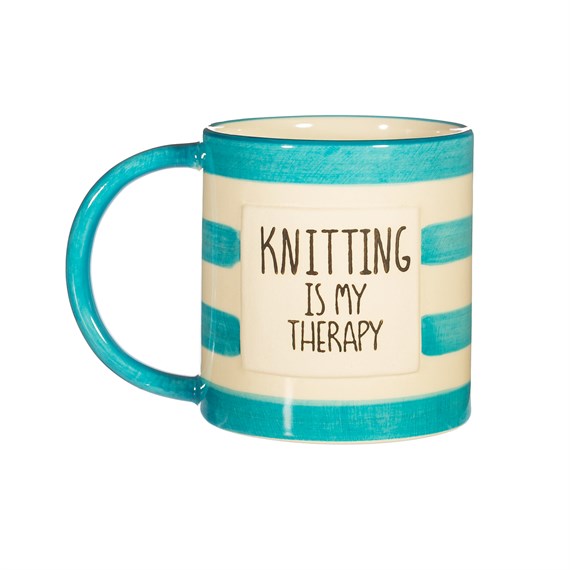 Knitting Therapy Mug