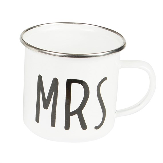 Mrs Enamel Mug