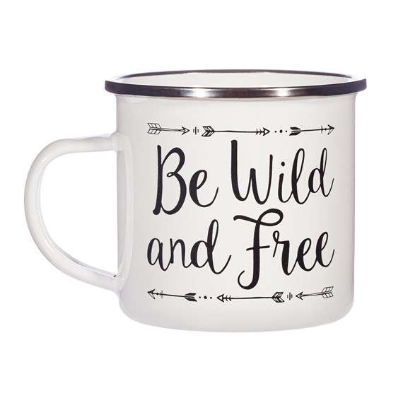 Adventure Enamel Mug