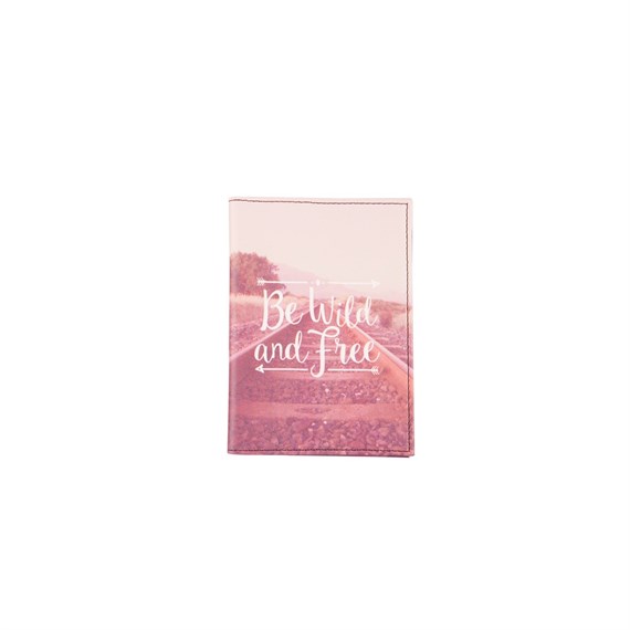 Pink Wanderlust Adventure Passport Holder