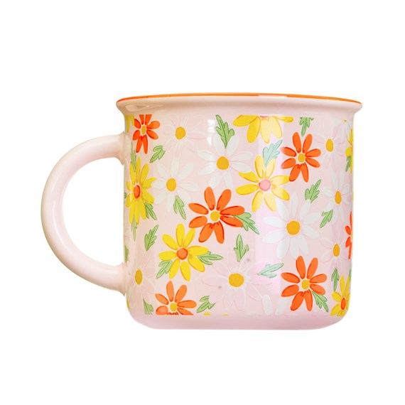 Pink Daisy Mug