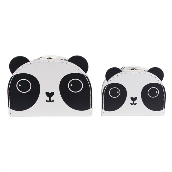 Aiko Panda Kawaii Friends Suitcases - Set of 2