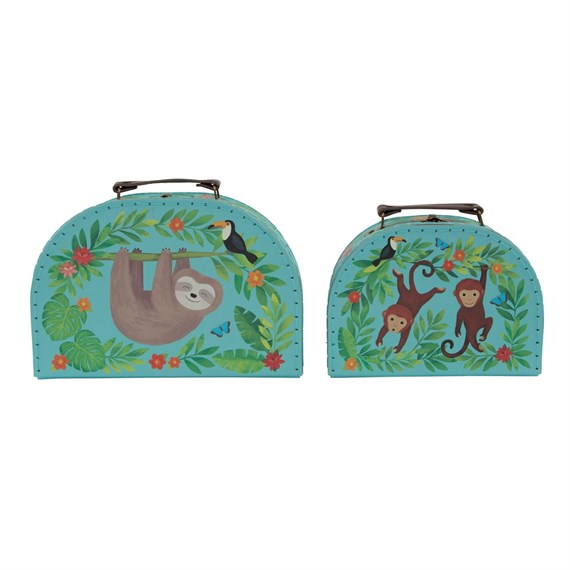 Sloth and Friends Suitcases - Set of 2