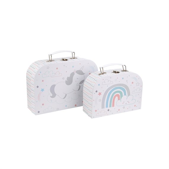 Baby Unicorn Suitcases - Set of 2