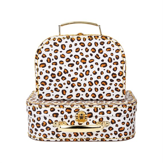 Leopard Love Suitcases - Set of 2