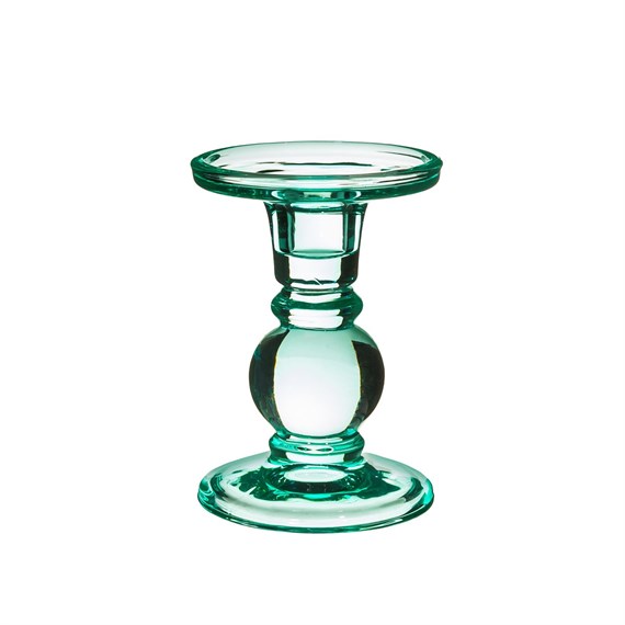 Estelle Glass Candle Holder Turquouise