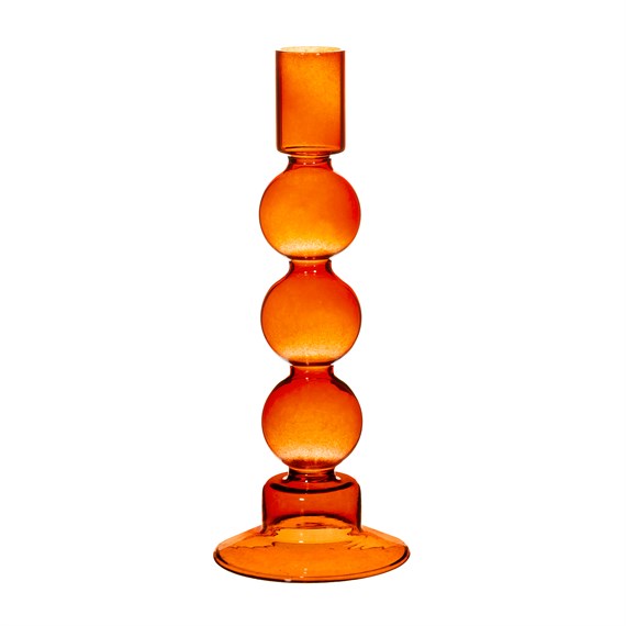Bubble Candle Holder Red