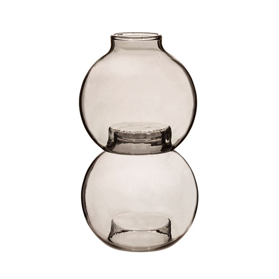 Grey Stacking Bubble Vase