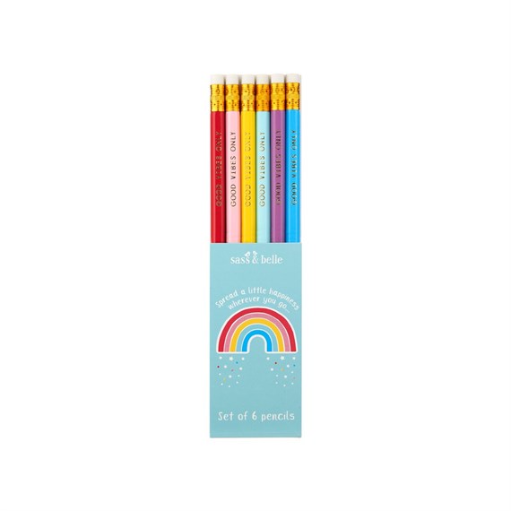 Chasing Rainbows Pencils - Set of 6