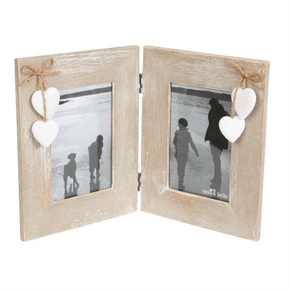 Ashley Farmhouse Double Standing Photo Frame