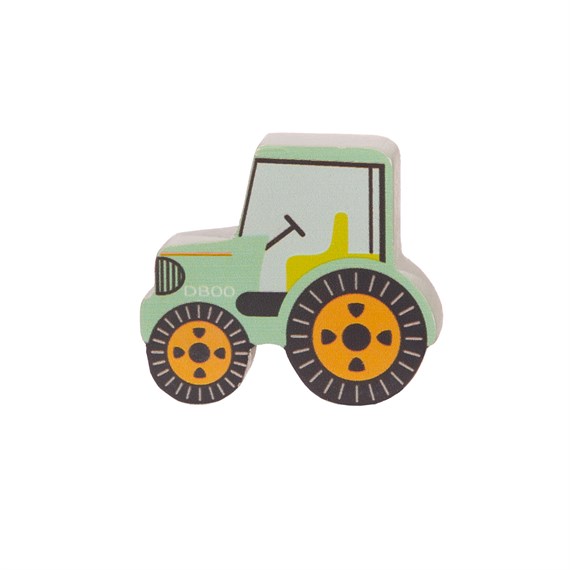 Tractor Green Drawer Knob