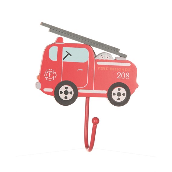 Fire Engine Single Hook Red