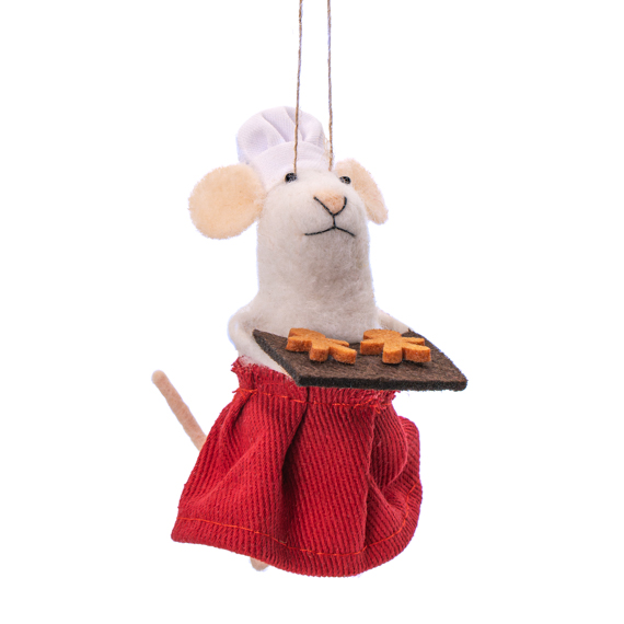 Mary Baker Mouse Hanging Decoration