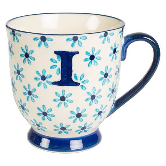 Bohemian Mug Letter I