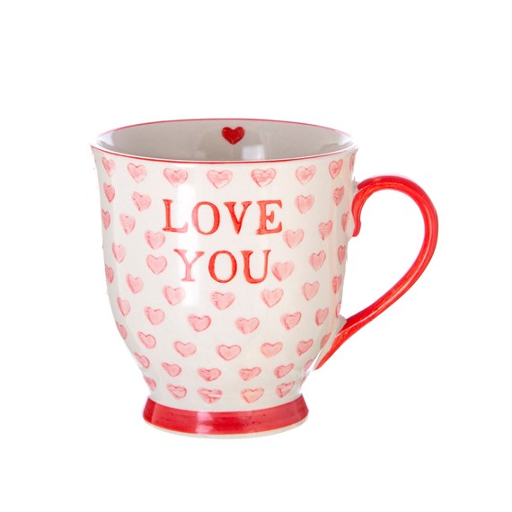 Love You Hearts Mug