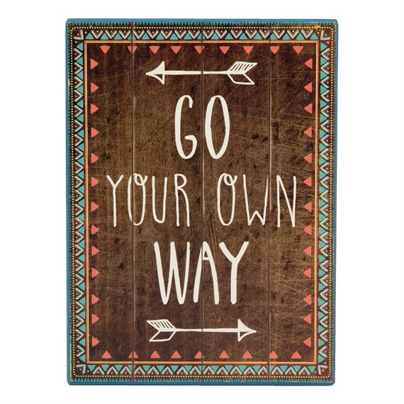 Go Your Own Way Adventure Box Frame Small
