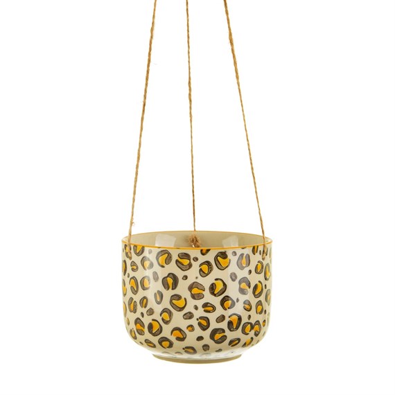 Leopard Love Hanging Planter