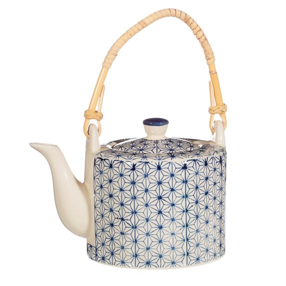 Sashiko Pattern Teapot