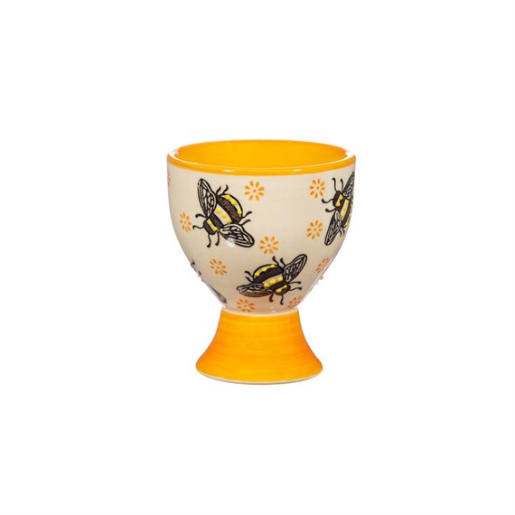 Busy Bee Yellow Egg Cup