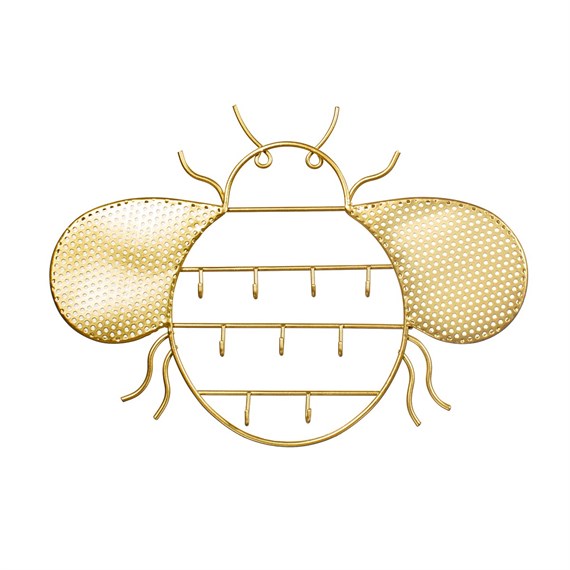 Gold Bee Jewellery Hanger