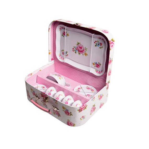 Vintage Rose Kids' Tea Set