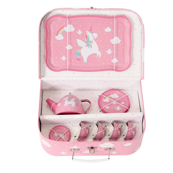 Rainbow Unicorn Kids' Tea Set