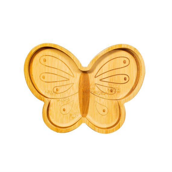 Butterfly Bamboo Plate