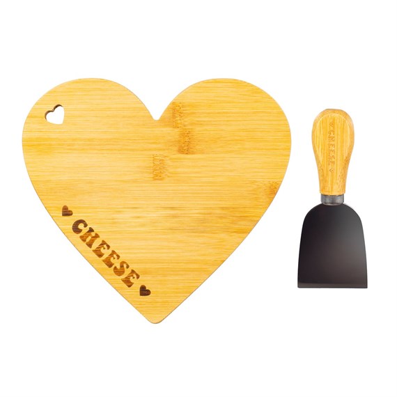 Bamboo Cheese Board & Knife