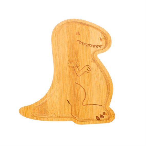 Bamboo T-Rex Plate