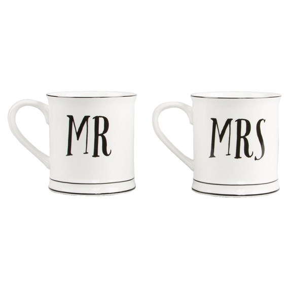 Mr & Mrs Mug  (options available)