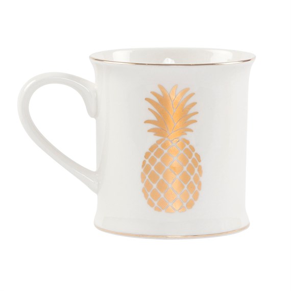 Gold Pineapple Mug