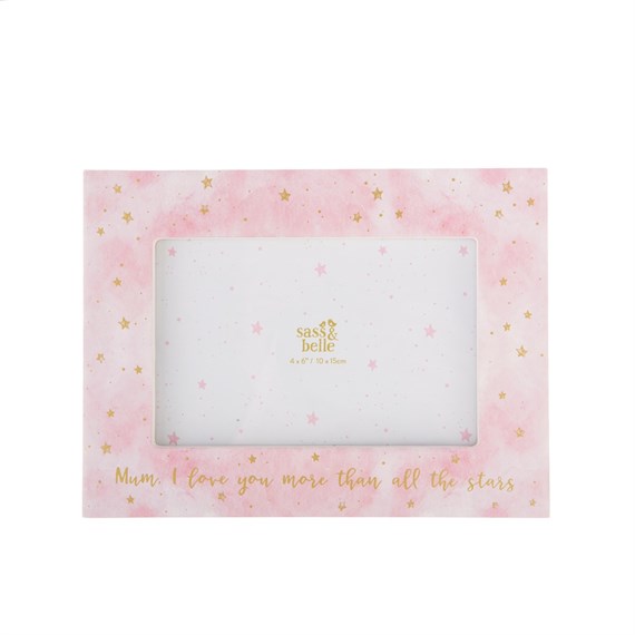 Scattered Stars Mum Love You More Photo Frame