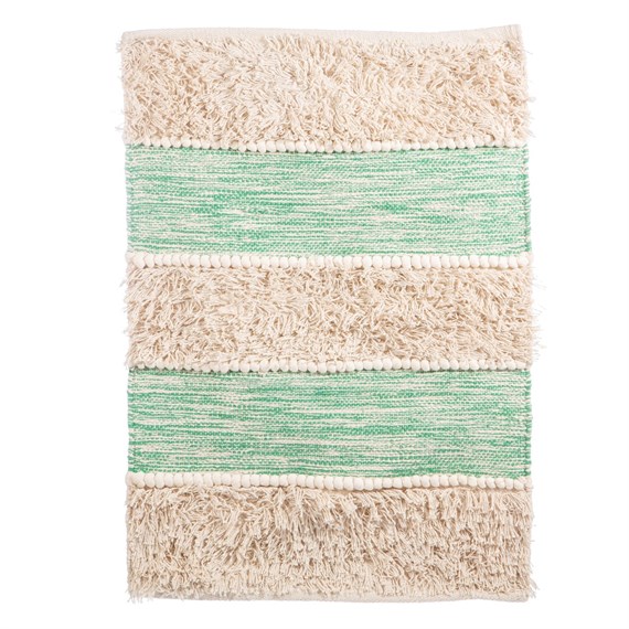 Green Stripe Rug