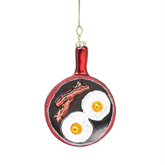 Christmas Fry Up Shaped Bauble