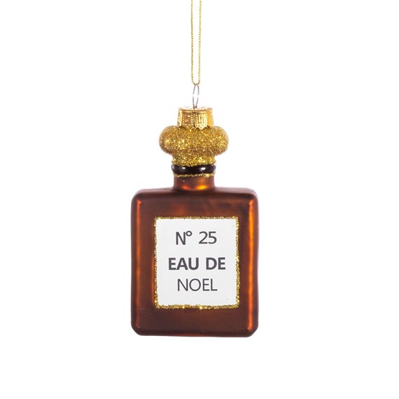 Perfume Bottle Shaped Bauble