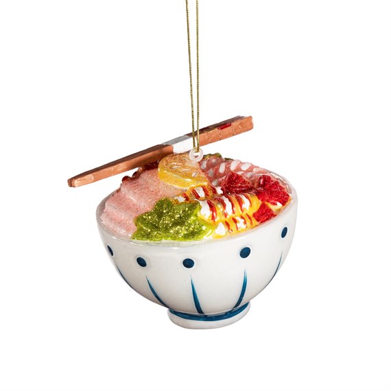 Ramen Bowl Shaped Bauble