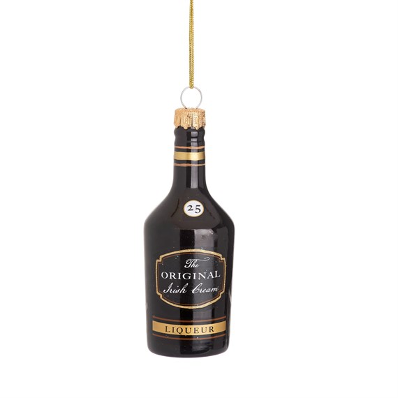 Irish Cream Bottle Shaped Bauble