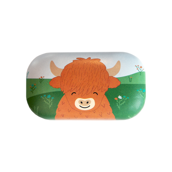 Highland Cow Mini Travel Case
