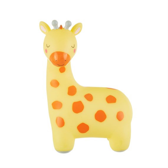 Savannah Safari Giraffe Night Light Yellow