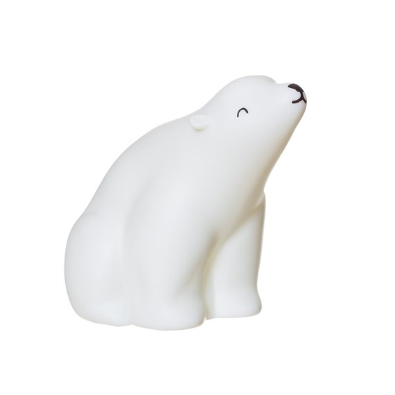 Nanook Polar Bear Night Light White