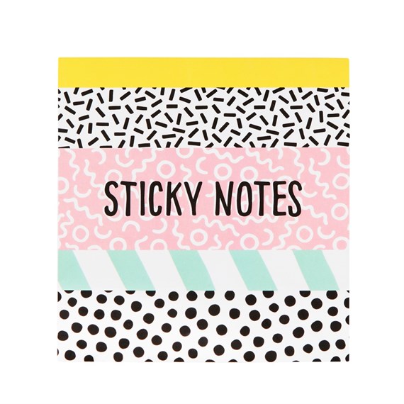 Memphis Modern Sticky Notes
