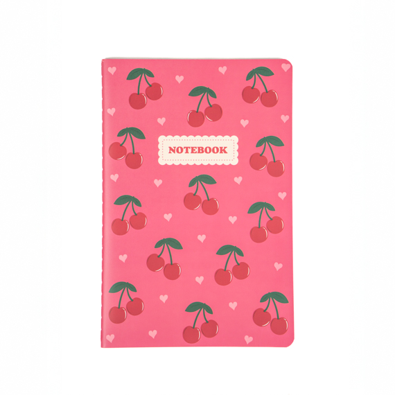 Cherry A5 Notebook