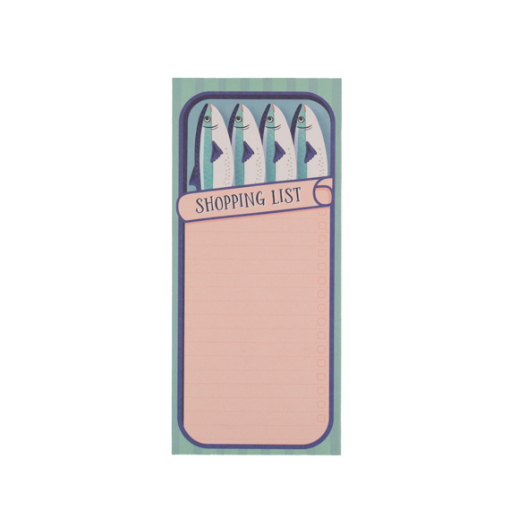 Tin of Sardines List Pad
