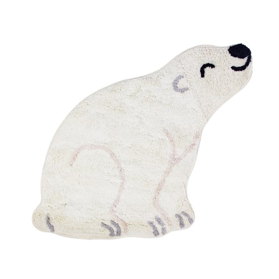 Nanook Polar Bear White Rug