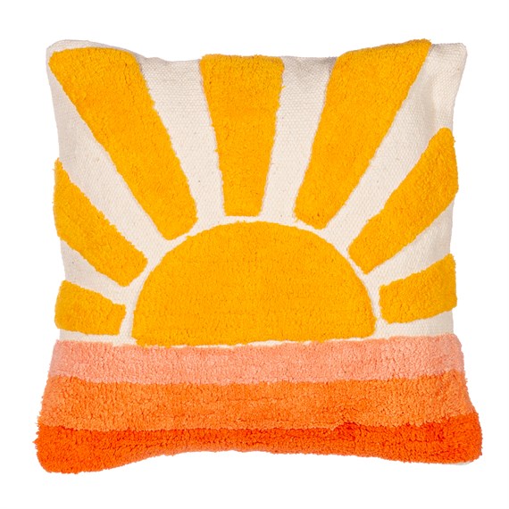 Sunset Tufted Cushion Cover