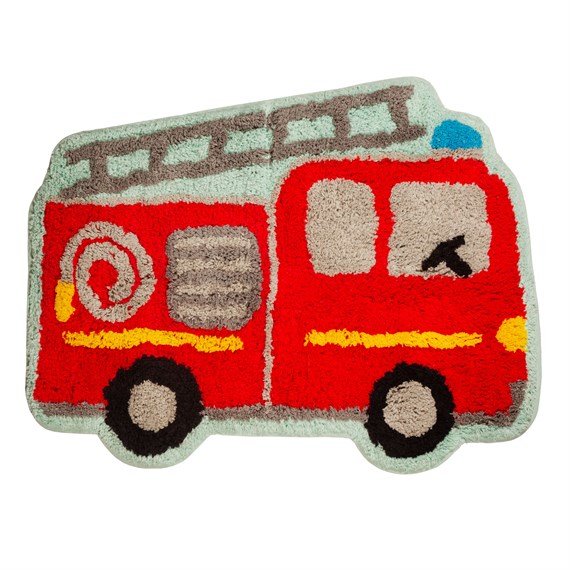 Fire Engine Red Rug