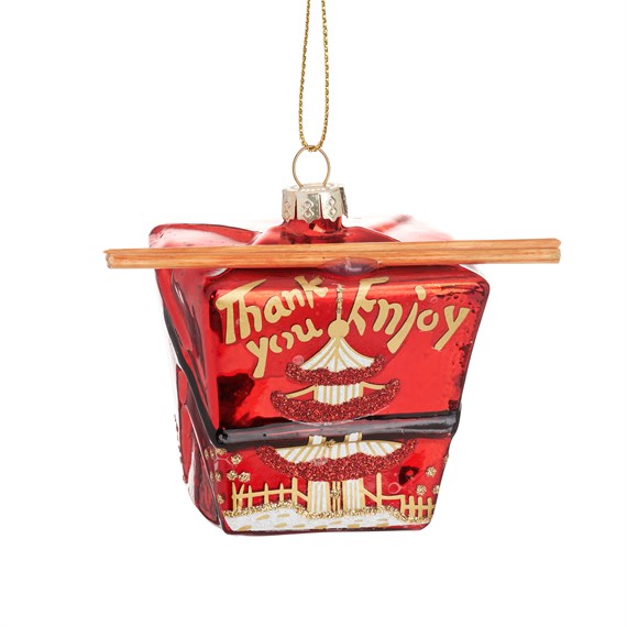 Chinese Takeaway Shaped Bauble